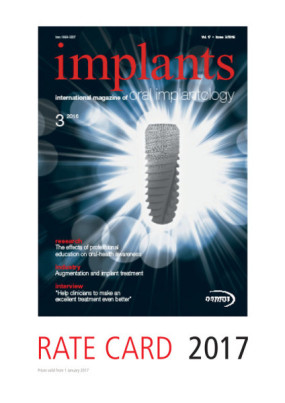 Cover Rate card implants 2017/2017