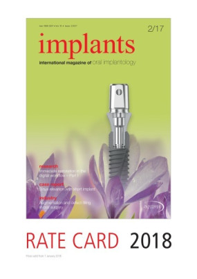 Cover Rate card implants 2018/2018