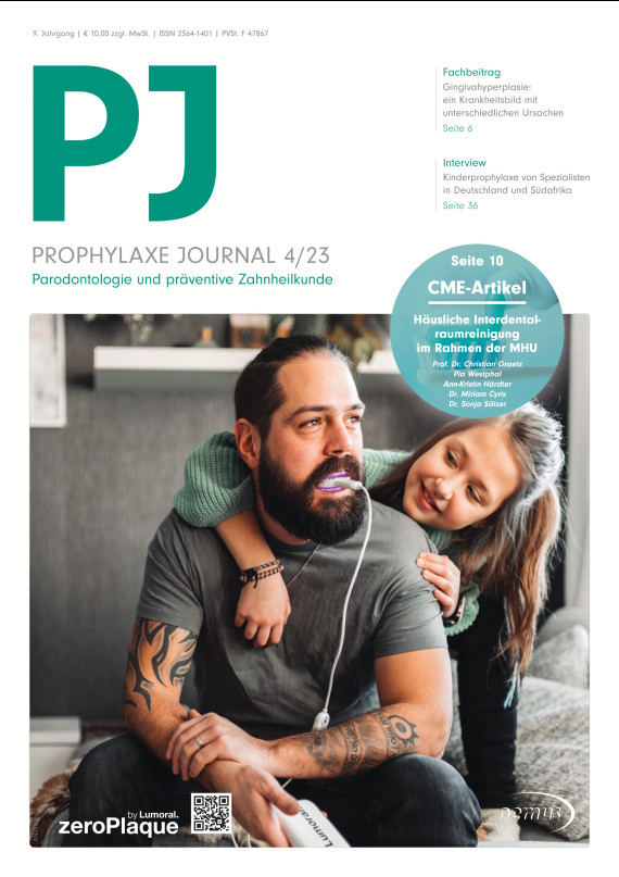cover zu Prophylaxe Journal 04/2023