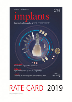 Cover Rate card implants 2019/2019