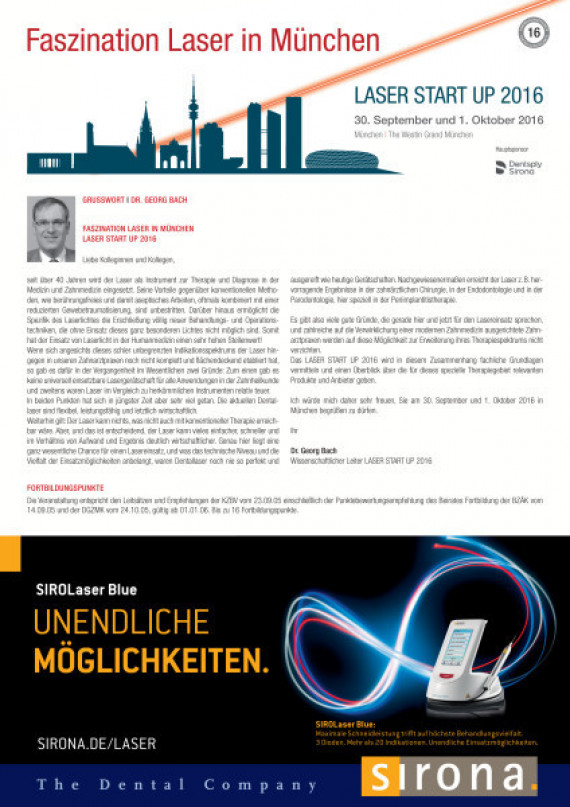 LASER START UP 2016