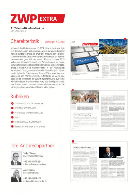 Cover Mediadaten ZWP extra 2019/2019