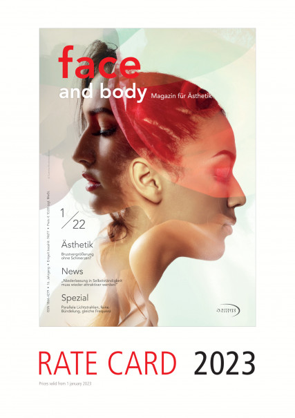 Publication Image for Rate card face & body