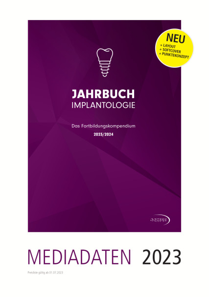 Publication Image for Mediadaten Jahrbuch Implantologie