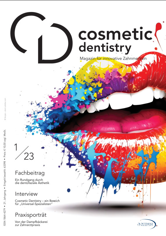cover zu Cosmetic Dentistry 01/2023