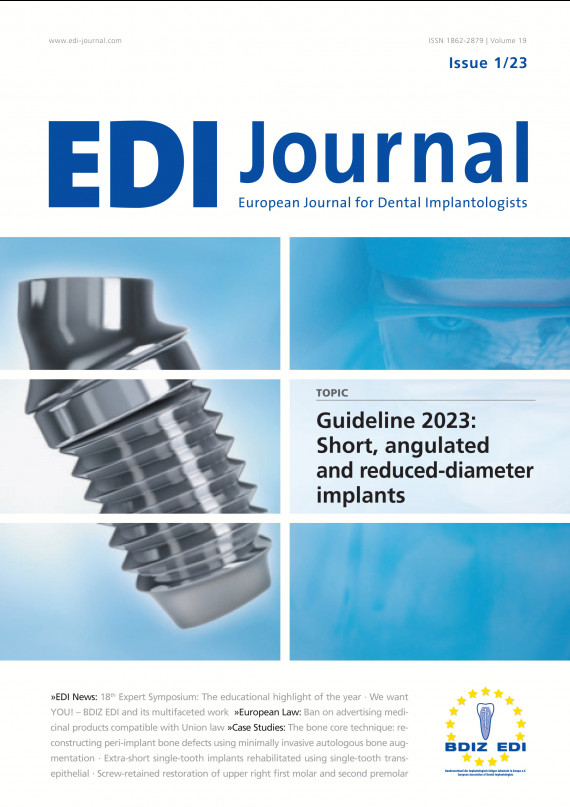 cover zu EDI Journal 01/2023