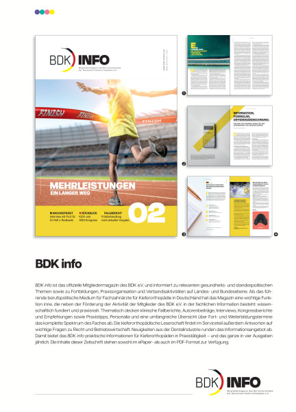 Cover bild gehörig zu Mediadaten BDK info