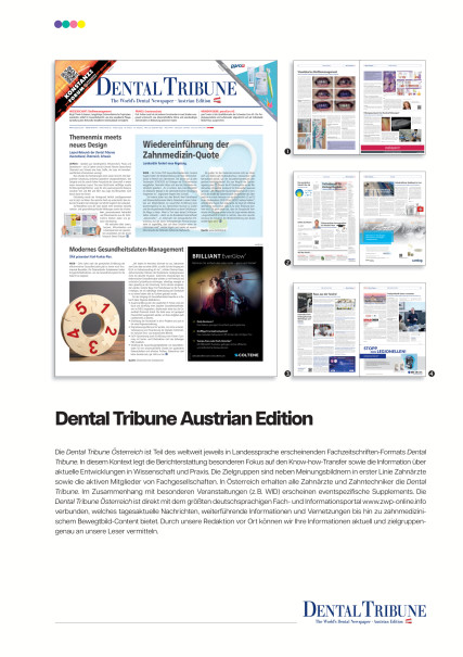 Publication Image for Mediadaten Dental Tribune Austrian