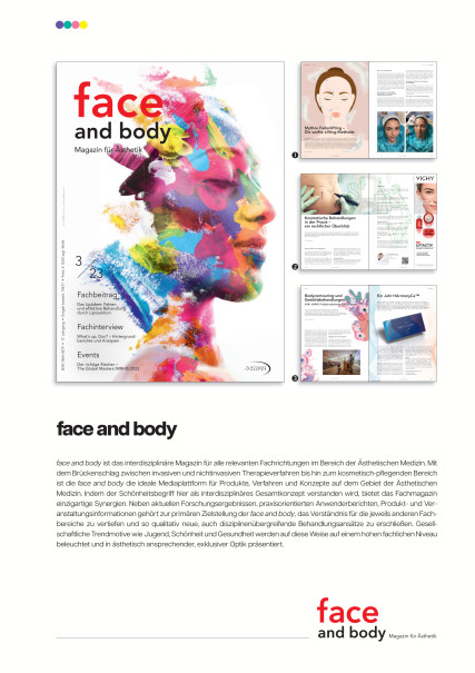 Publication Image for Mediadaten face & body