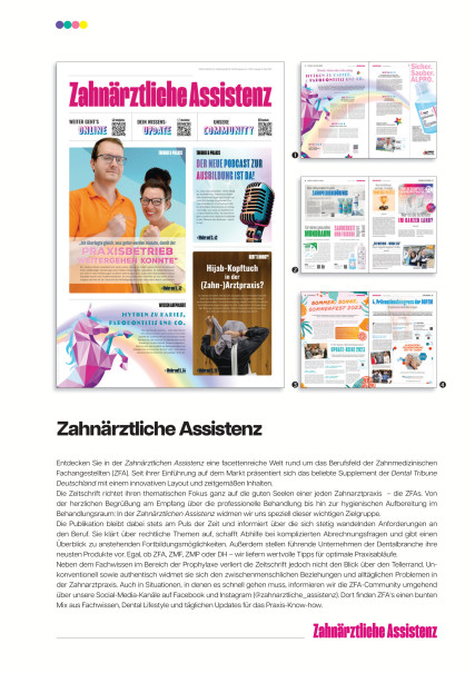 Publication Image for Mediadaten Zahnärztliche Assistenz