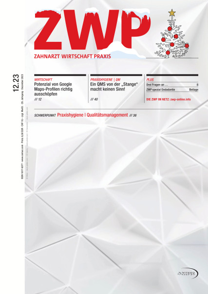 Publication Image for ZWP Zahnarzt Wirtschaft Praxis