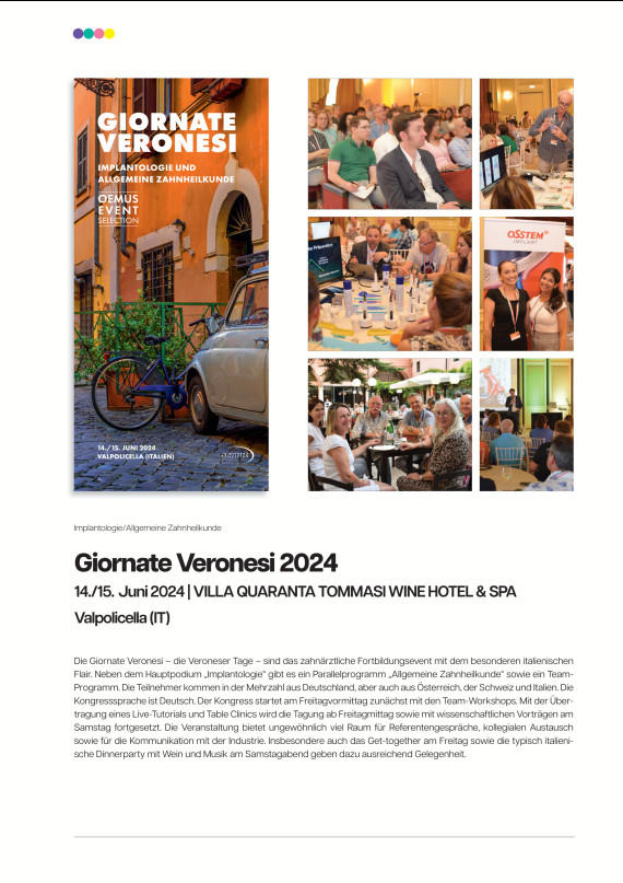 Mediadaten Giornate Veronesi 2024