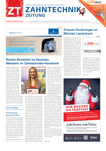 Publication Image for ZT Zahntechnik Zeitung
