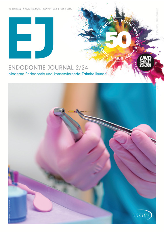 cover zu Endodontie Journal 02/2024