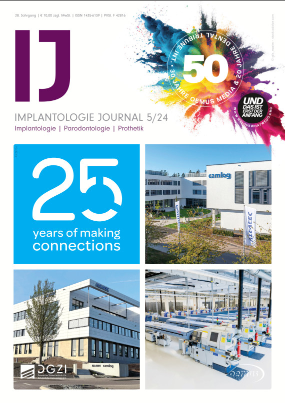 cover zu Implantologie Journal 05/2024