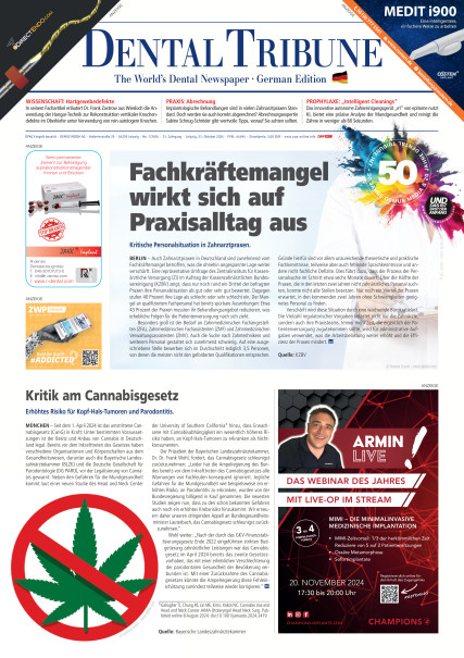 Publication Image for Dental Tribune Deutschland