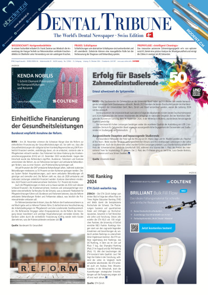 Publication Image for Dental Tribune Schweiz