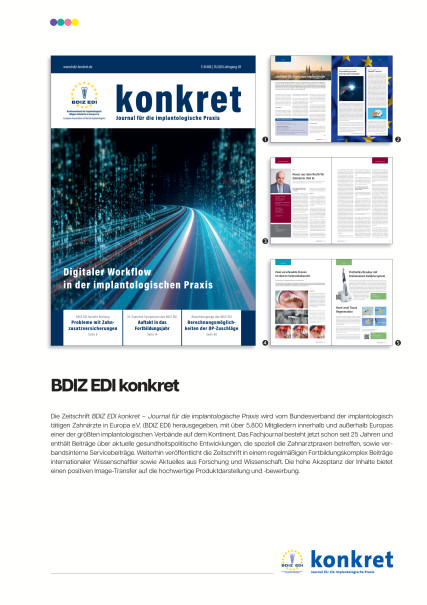 Publication Image for Mediadaten BDIZ EDI Konkret