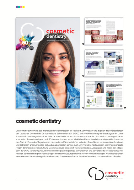 Publication Image for Mediadaten Cosmetic Dentistry