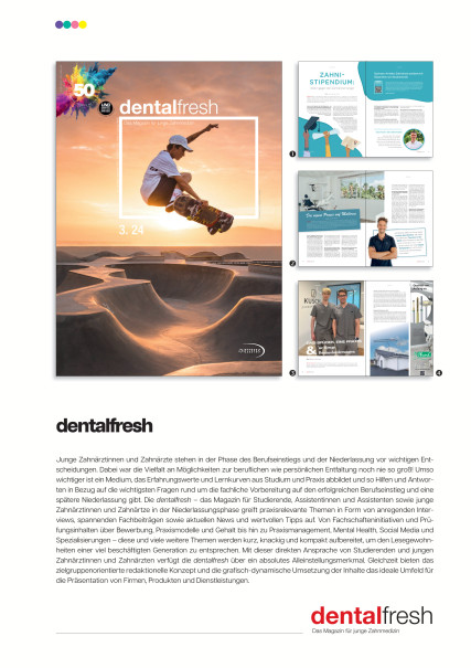 Publication Image for Mediadaten dentalfresh