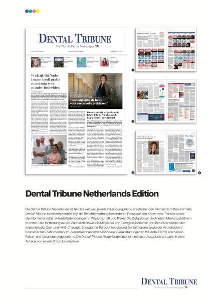 Publication Image for Mediadaten Dental Tribune Niederlande