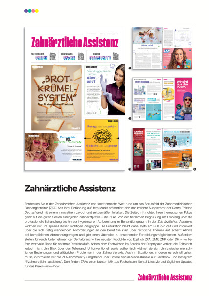 Publication Image for Mediadaten Zahnärztliche Assistenz