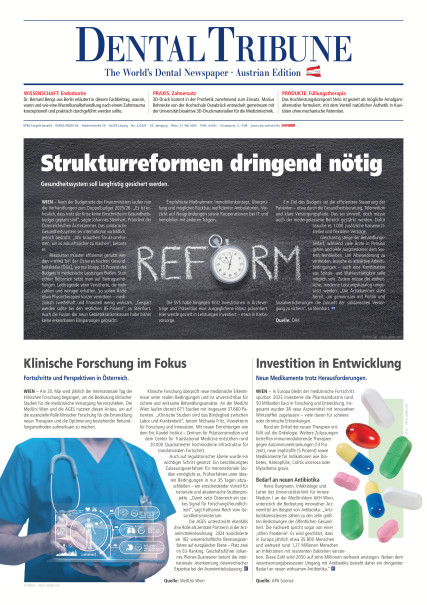 Publication Image for Dental Tribune Österreich