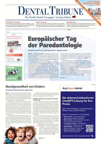 Publication Image for Dental Tribune Deutschland