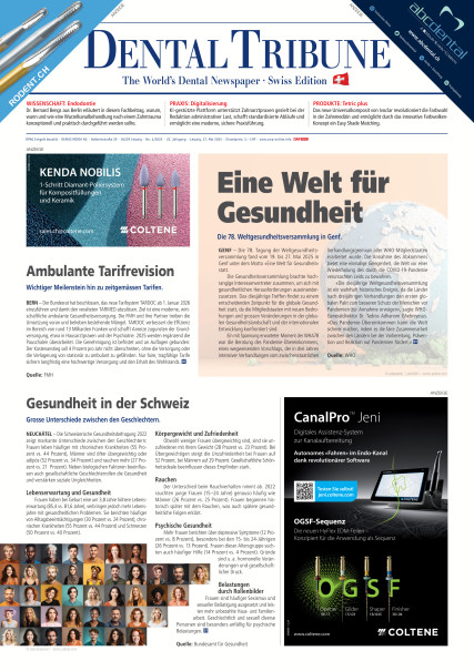 Publication Image for Dental Tribune Schweiz