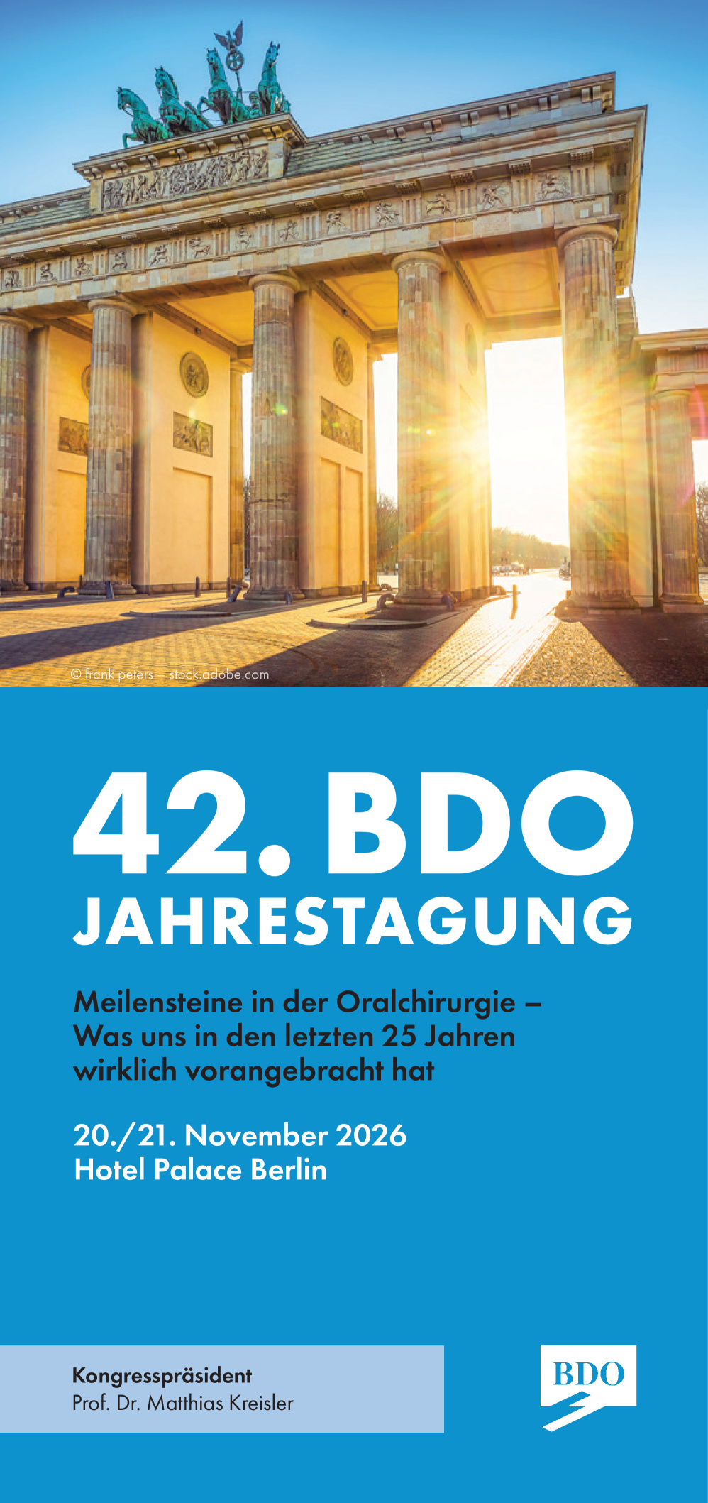 Programm 42. Jahrestagung des BDO