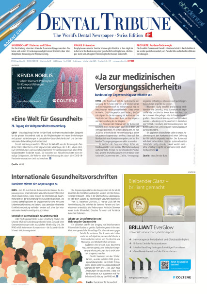 Publication Image for Dental Tribune Schweiz