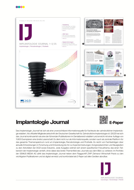 Publication Image for Mediadaten Implantologie Journal