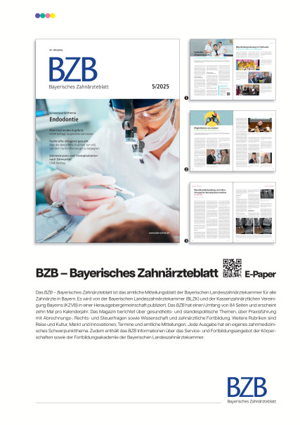Publication Image for Mediadaten Bayerisches Zahnärzteblatt