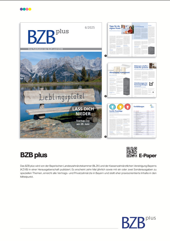 Cover Mediadaten Bayerisches Zahnärzteblatt Plus 2026/2026