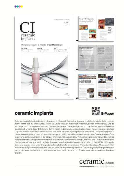 Publication Image for Mediadaten Ceramic Implants