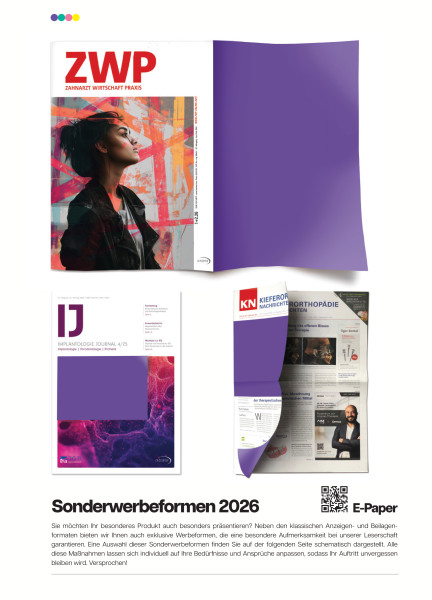 Cover bild gehörig zu Mediadaten Sonderwerbeformen