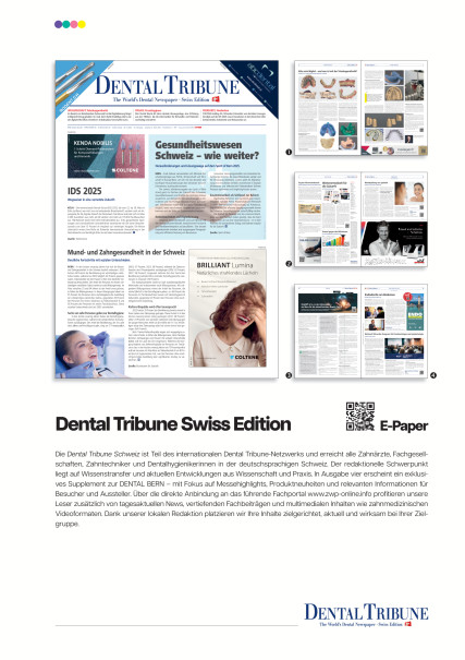 Publication Image for Mediadaten Dental Tribune Swiss