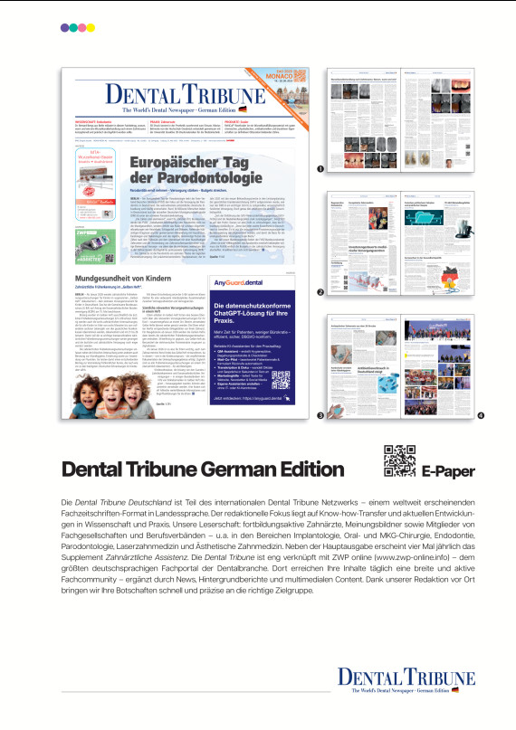 Cover Mediadaten Dental Tribune German 2026/2026