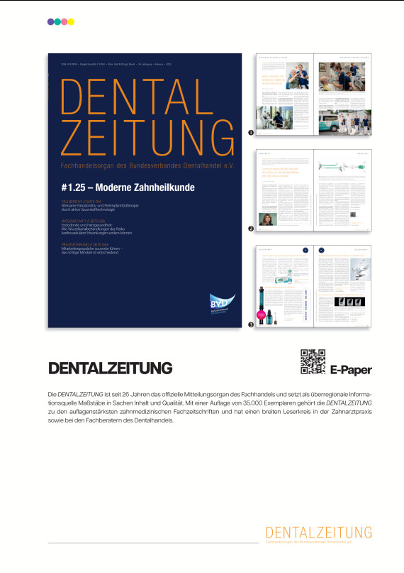 Cover Mediadaten Dentalzeitung 2026/2026