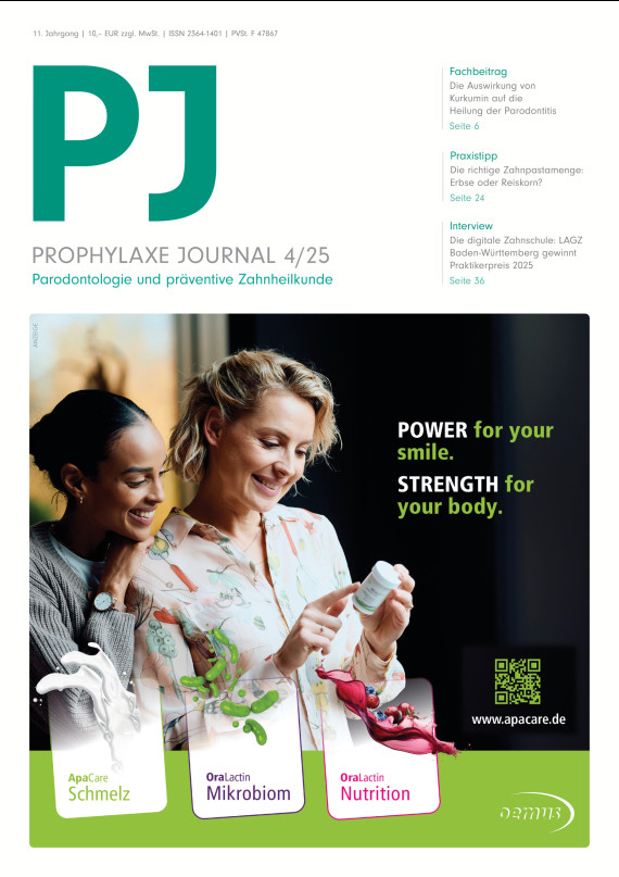 cover zu Prophylaxe Journal 04/2025