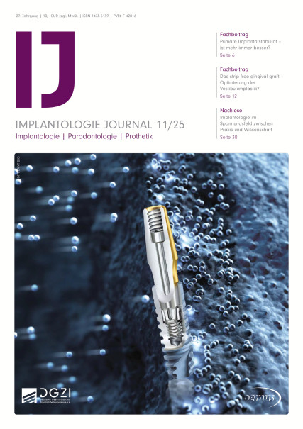 Publication Image for Implantologie Journal