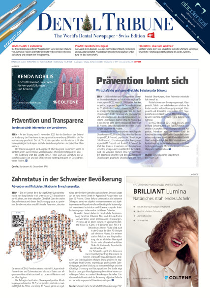 Publication Image for Dental Tribune Schweiz