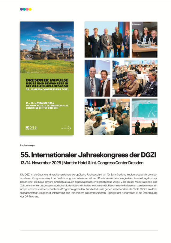 Mediadaten Jahreskongress DGZI 2026