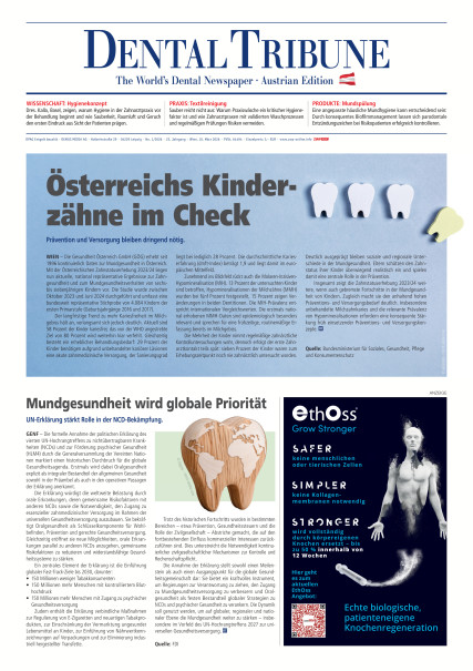 Publication Image for Dental Tribune Österreich