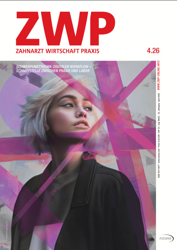 Cover ZWP Zahnarzt Wirtschaft Praxis 04/2026