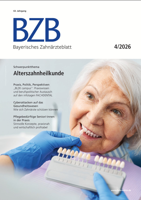Cover Bayerisches Zahnärzteblatt 04/2026