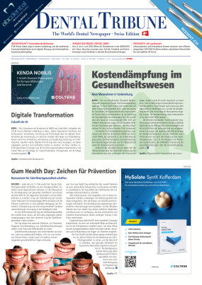 Cover Dental Tribune Schweiz 03/2026