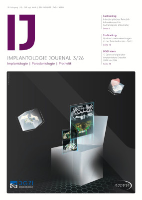Cover Implantologie Journal 03/2026