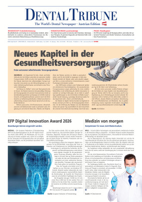 Cover Dental Tribune Österreich 03/2026