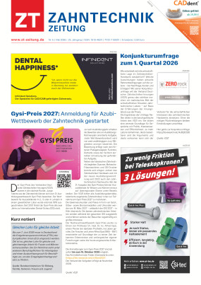 Cover ZT Zahntechnik Zeitung 05/2026